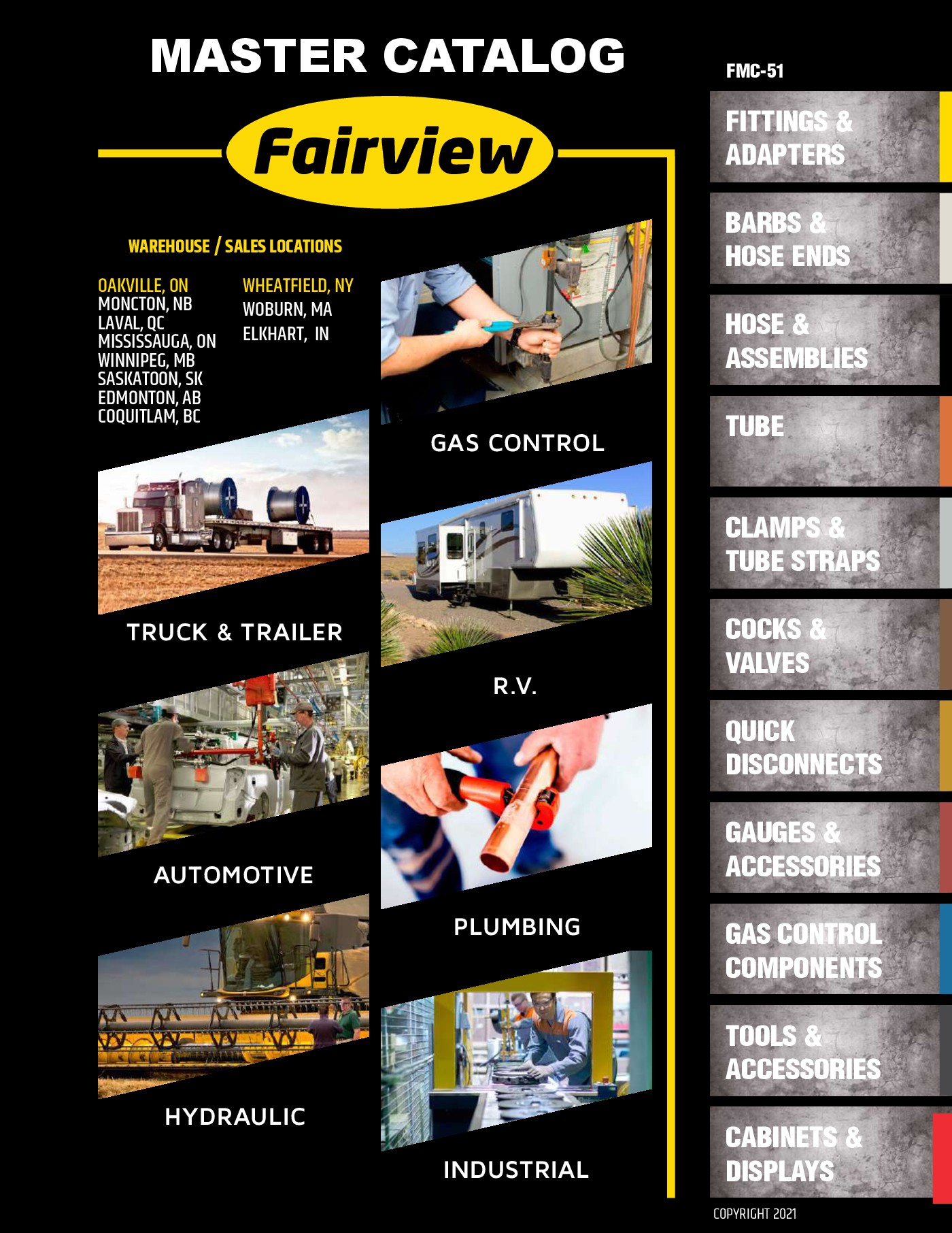 Fairview Master Catalog catalog cover