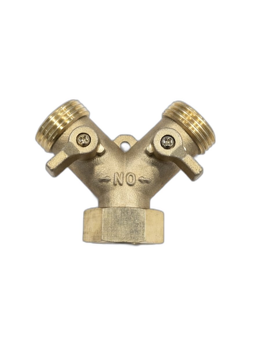 2-WAY GARDEN HOSE SPLITTER